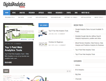 Tablet Screenshot of digitalanalyticsjournal.com
